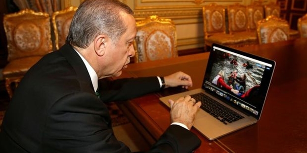 Erdoğan bilgisayarın başına geçti, onları seçti