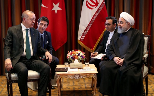 Erdoğan ABD'de Ruhani ile görüştü