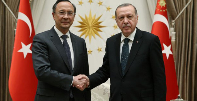 Erdoğan, Abdrahmanov'u kabul etti