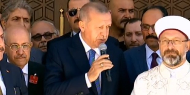 Erdoğan açılışını yaptı: Herkese hayırlı olsun
