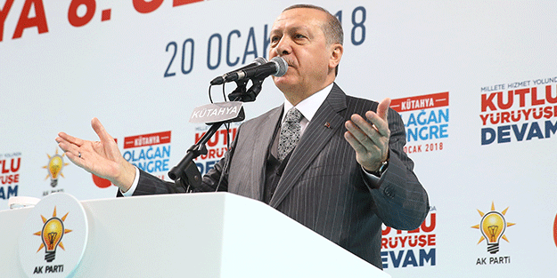 Erdoğan: Afrin harekatı fiilen başladı