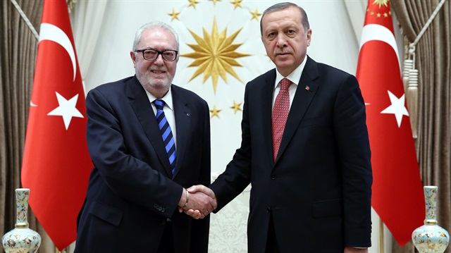 Erdoğan, Agramunt'u kabul etti