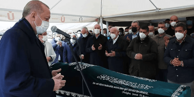Cumhurbaşkanı, Gür'ün cenazesinde