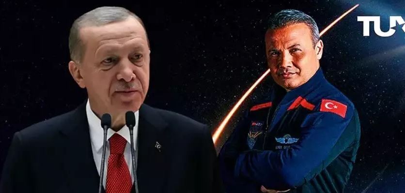 Erdoğan Alper Gezeravcı ile telefonda görüştü