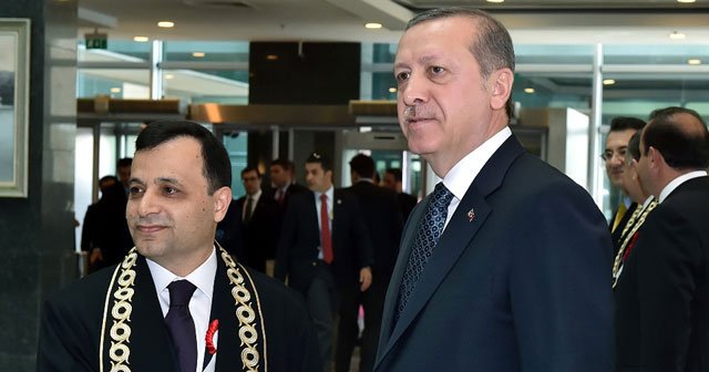 Erdoğan AYM Başkanı Arslan'ı kabul etti