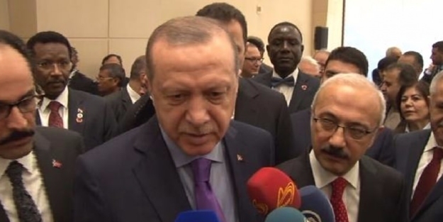Erdoğan Azeri muhabirin 'Karadağ' sorusunu cevapladı
