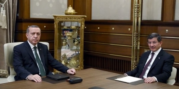 Erdoğan, Davutoğlu'nu kabul etti