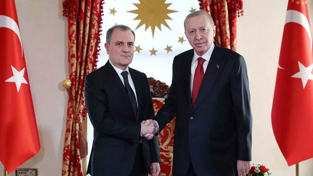 Erdoğan, Bayramov'u kabul etti