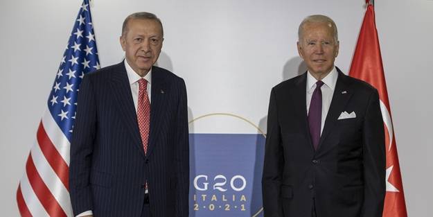 Erdoğan-Biden görüşmesine damga vuran an! Odaya giren kişi apar topar dışarıya çıkarıldı