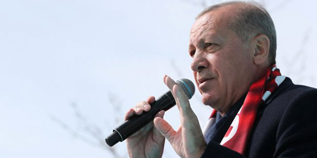 Erdoğan, Bolu mitinginde bir ilki gerçekleştirdi