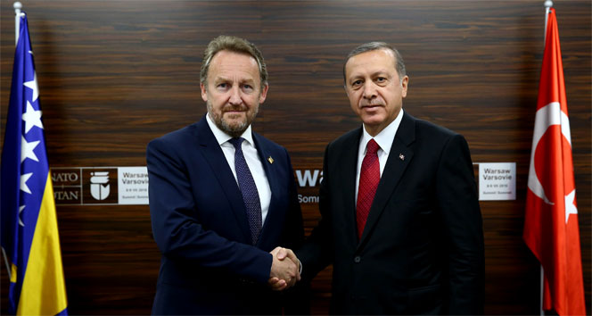 Erdoğan, Bosna Hersek Cumhurbaşkanı ile görüştü