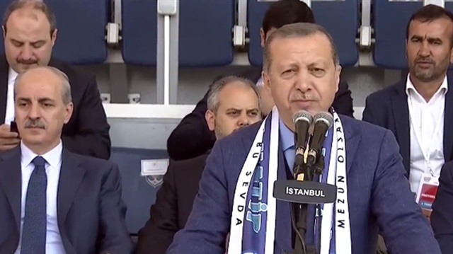 Erdoğan: Bu başarılar bize altın tepside sunulmadı