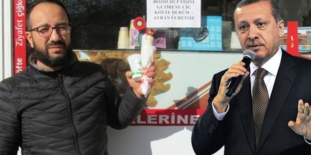 Erdoğan çağrıda bulundu, Tokatlı esnaf atağa geçti!