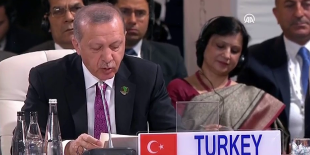 Erdoğan: Daha adil bir kuruluş için ortak hareket edebilir