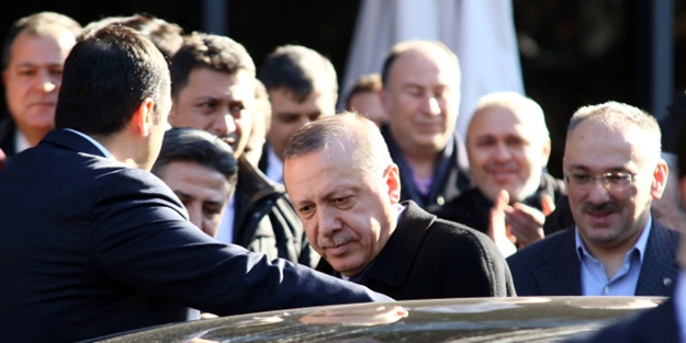 Erdoğan dava arkadaşını yanlız bırakmadı