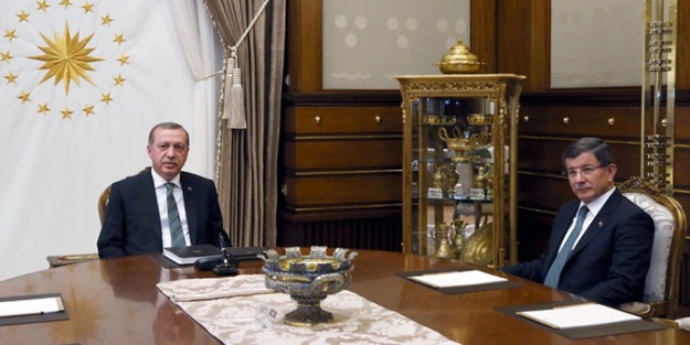 Erdoğan-Davutoğlu görüşmesi tamamlandı