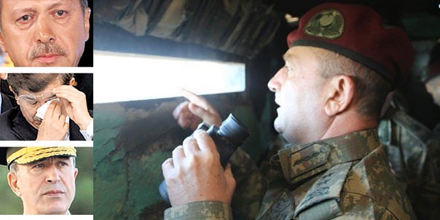 Erdoğan, Davutoğlu ve Akar'ı ağlatan konuşma!