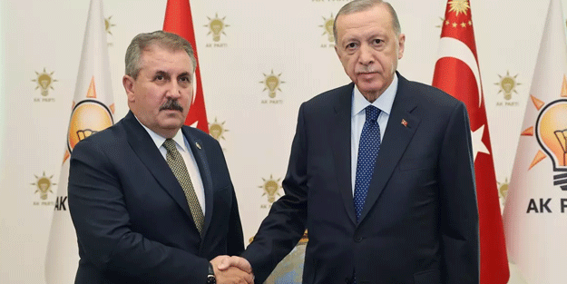 Erdoğan, Destici'yi kabul etti