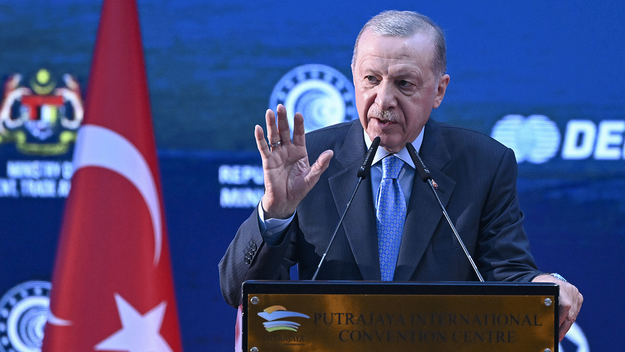 Erdoğan Endonezya televizyonuna konuştu: Dünya için çok büyük bir tehdit