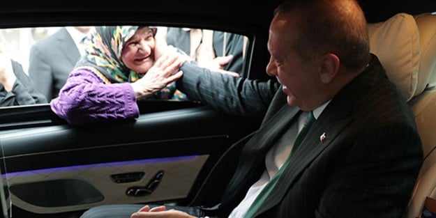 Erdoğan engelli vatandaşı kırmadı! Aracından inip fotoğraf çektirdi