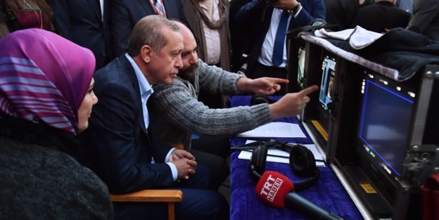 Erdoğan'dan o dizinin setine sürpriz ziyaret!