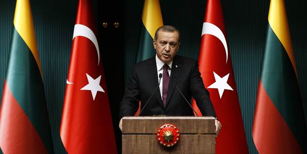 Erdoğan gazeteciyi böyle uyardı