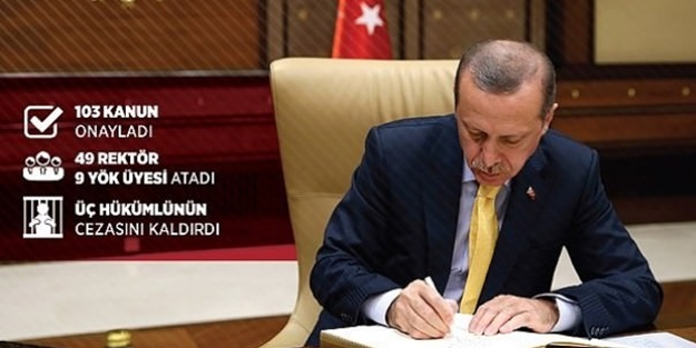 Erdoğan görevdeki ilk yılında tarihe geçti