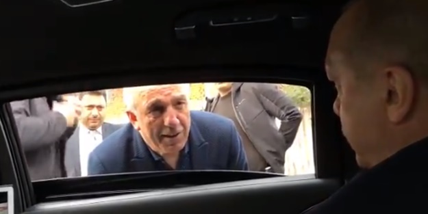 Erdoğan görünce durdu! Selam gönderdi