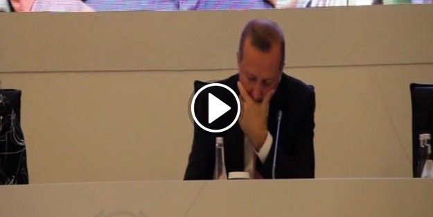 Erdoğan gözyaşlarına boğuldu