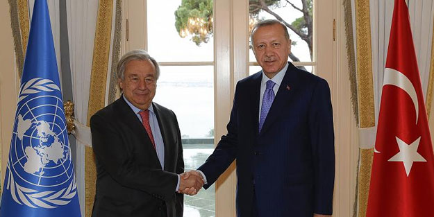 Erdoğan - Guterres görüşmesi sonrası Birleşmiş Milletler'den flaş karar
