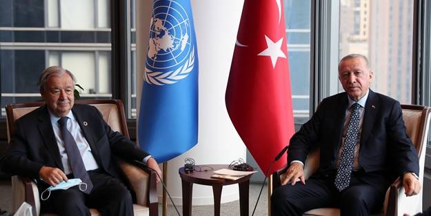 Erdoğan-Guterres görüşmesinin ardından BM'den açıklama