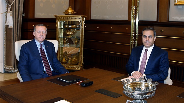 Erdoğan, Hakan Fidan'ı kabul etti