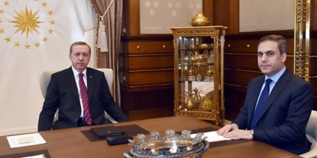 Erdoğan, Hakan Fidan’la görüştü