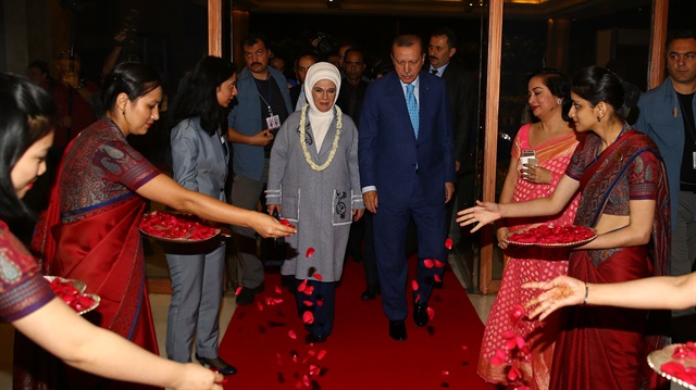 Erdoğan Hindistan'da