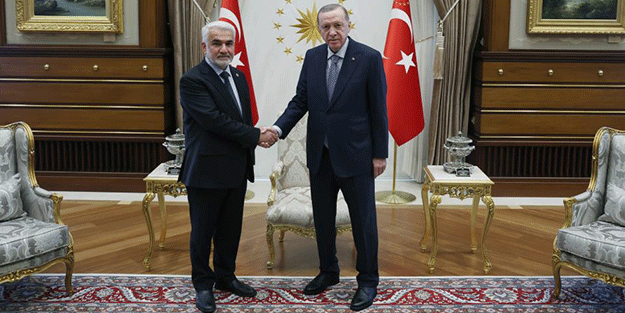 Erdoğan HÜDA PAR Genel Başkanı Yapıcıoğlu'nu kabul etti!