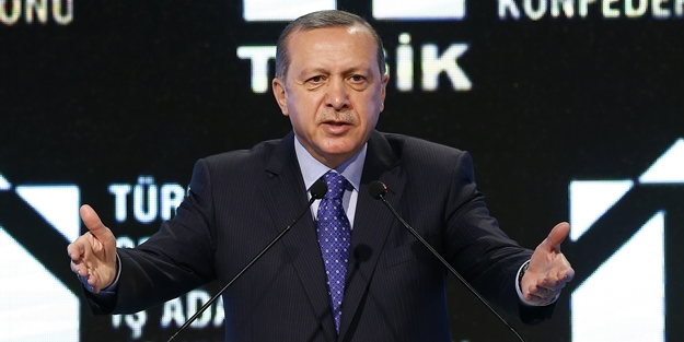 Erdoğan: Hürriyet için yaygara koparanlar nerede?