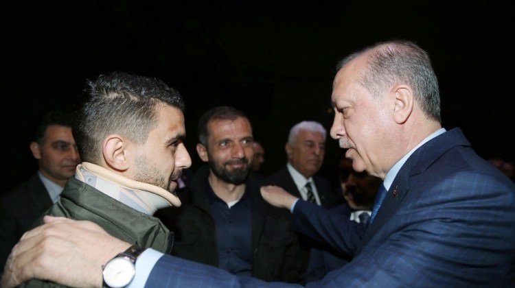 Erdoğan Hüseyin Kurt’la görüştü