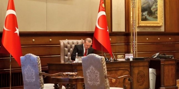 Erdoğan huzur bulduğu odada