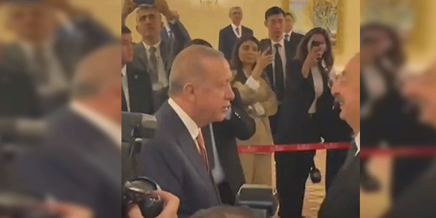Erdoğan ile Aliyev arasında şakalaşma