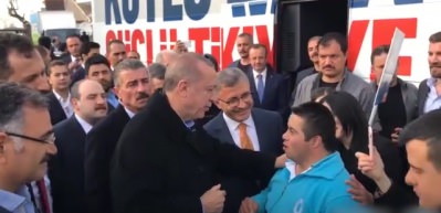 Erdoğan ile down sendromlu gencin sohbeti