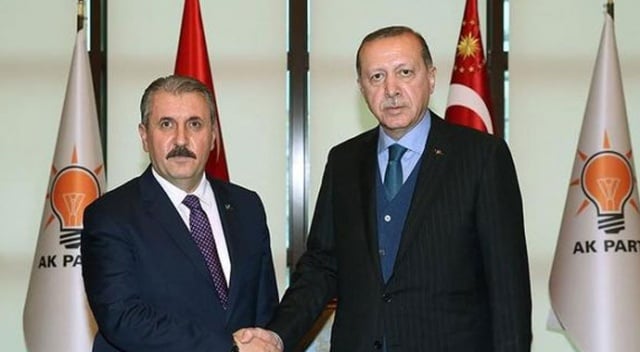 Erdoğan ile görüşen BBP lideri Destici'den açıklama