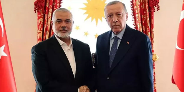 Erdoğan ile Hamas lideri Heniyye arasında kritik görüşme! Dikkat çeken ateşkes açıklaması
