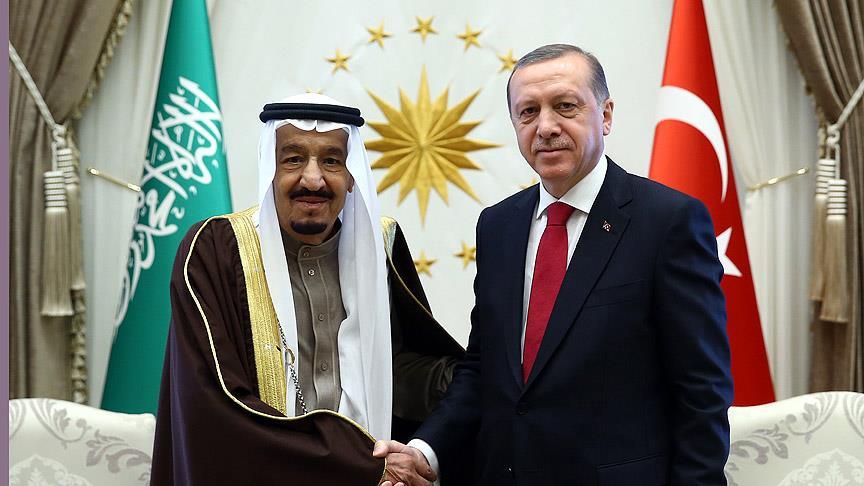 Erdoğan ile Kral Selman 
