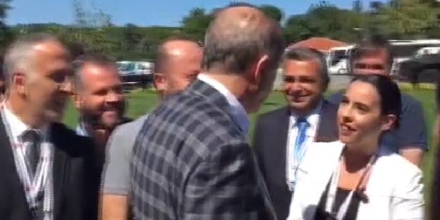 Erdoğan ile muhabir arasında ilginç diyalog
