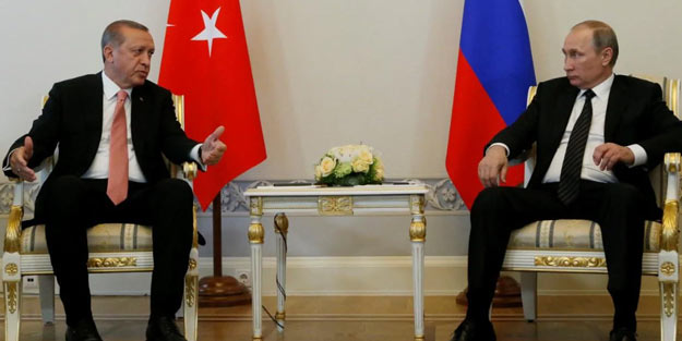 Erdoğan ile Putin görüşmesi başladı