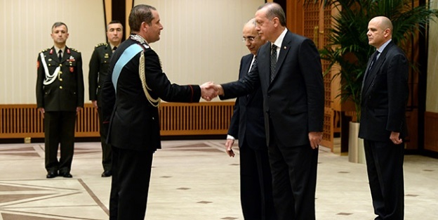 Erdoğan, İtalya Büyükelçisi'ni kabul etti