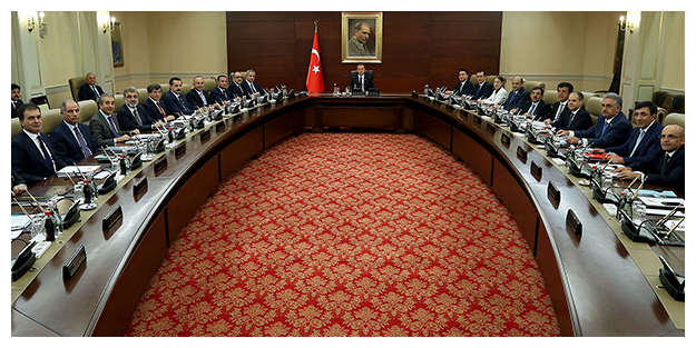 Erdoğan, Kabine ile vedalaştı