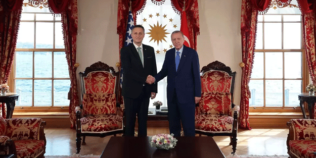 Erdoğan kabul etti! Dolmabahçe'de önemli misafir