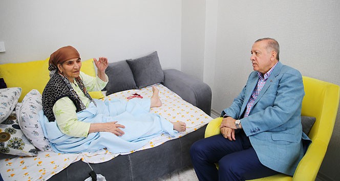 Erdoğan kanser hastasının son isteğini yerine getirdi