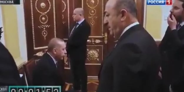 'Erdoğan kapıda bekletildi' iddiasına Çavuşoğlu'ndan cevap